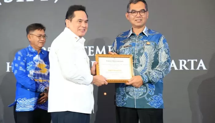 Pemkab Bogor Raih Penghargaan SIPP Awards 2025, Jadi Kabupaten Terinisiatif dalam Menyusun Perencanaan Pembangunan