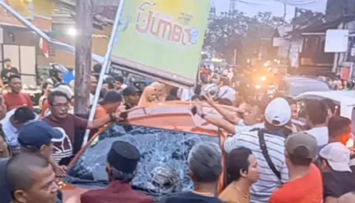 Polisi Beberkan Kronologis Dugaan Mobil Tabrak Lari di Sukaraja, 2 Orang Jadi Korban