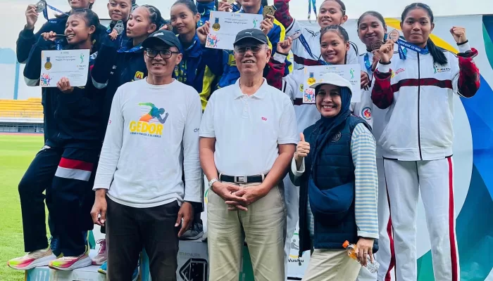 Tim Atletik Kabupaten Bogor Kembali Panen Medali di Popda Jabar 2025