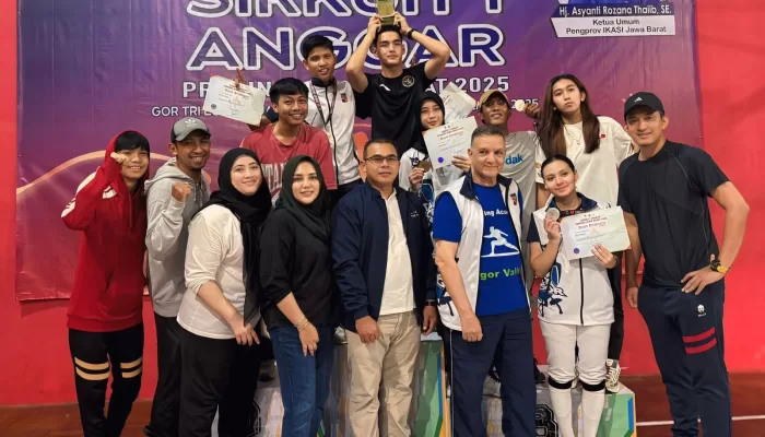 Mantap! IKASI Kota Bogor Sabet Juara Umum Sirkuit 1 Anggar