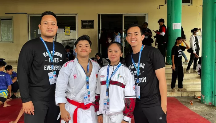 Naufal Putra Diandra Sumbang Emas Pertama Bagi Kontingen Bogor Istimewa di Ajang Popda Jabar 2025