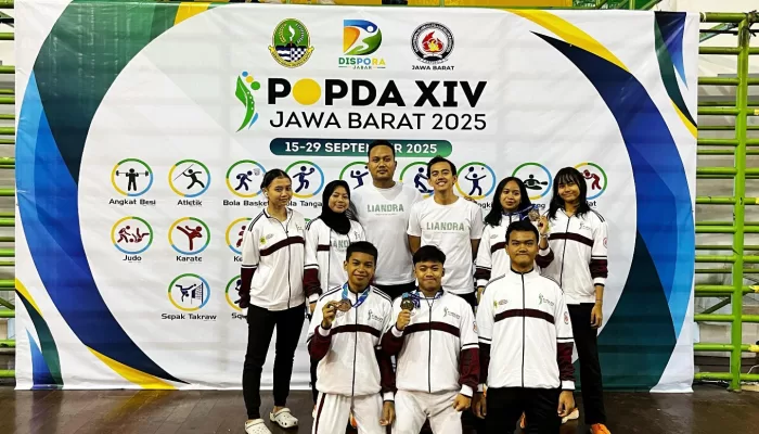 Tim Karate Kabupaten Bogor Capai Target Medali Popda Jabar 2025