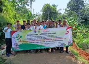 Pemdes Kemang Realisasikan Bangkeu 2025 untuk Bangun TPT dan Jembatan