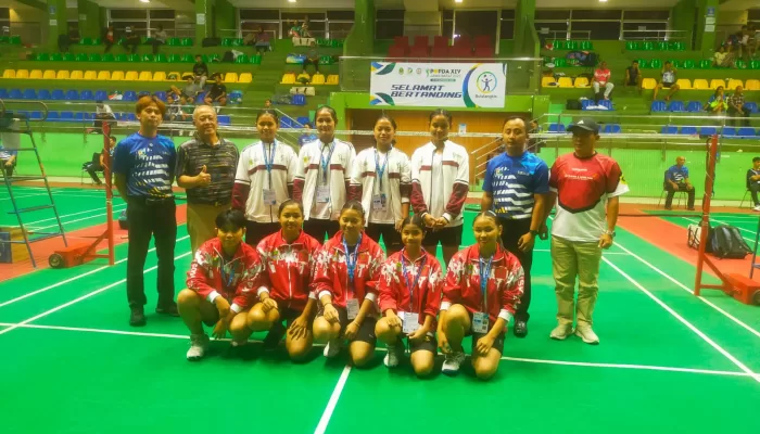 Tim Bulutangkis Kabupaten Bogor 2 Kali Menang, Tapi Gagal Ke Semifinal Popda Jabar 2025