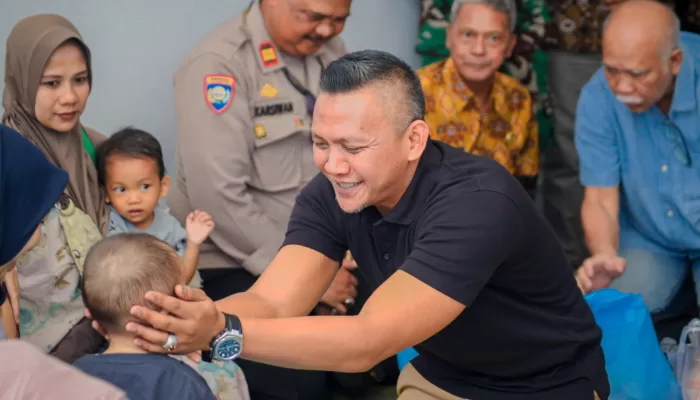 Jenal Mutaqin Kunjungi Dashat di Kelurahan Sindangsari, Sampaikan Hal Ini