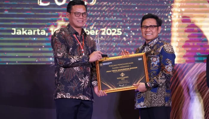 Tirta Kahuripan Raih Mandaya Award 2025 Berkat Program “Setetes Harapan”