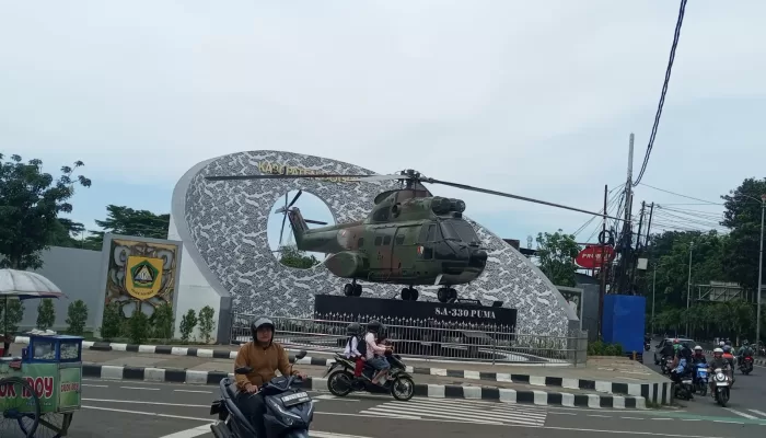 DPKPP Kabupaten Bogor Wacanakan Tambah Taman di Sekitaran Tugu Helikopter Cibinong