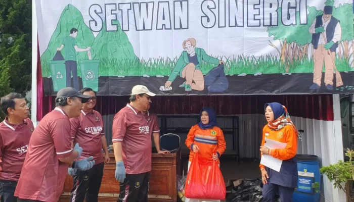 Dukung Pelestarian Lingkungan, Sekretariat DPRD Kabupaten Bogor Mulai Kelola Sampah Terpadu