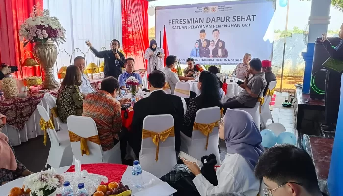 SPPG MBG Diluncurkan di Cimandala Sukaraja, Siap Salurkan 4.000 Porsi MBG
