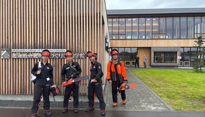 Viko Gara, Orang Indonesia Pertama yang Lulus Ujian Tokutei Ginou Kehutanan di Jepang