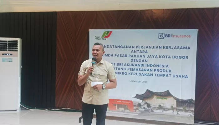 Perumda PPJ Teken MoU dengan PT BRI Asuransi Indonesia Disaksikan Wakil Wali Kota Bogor