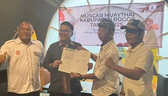 Haris Setiawan Kembali Pimpin Muaythai Kabupaten Bogor, Targetkan 5 Emas di Porprov 2026