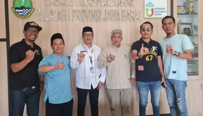 Panitia Anugerah Jurnalistik Istimewa 2025 Sambangi KCD Pendidikan Wilayah I Kabupaten Bogor: Sepakat Kolaborasi