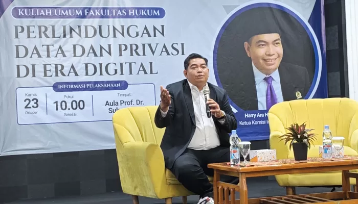 Harry Ara Ketua KI DKI Jakarta: Mahasiswa Harus Pahami Pentingnya UU KIP dan UU PDP Secara Seimbang di Era Digital