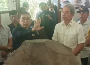 Menbud Fadli Zon Tinjau Situs Batu Tulis, Dorong Pembangunan Museum Pajajaran di Kota Bogor