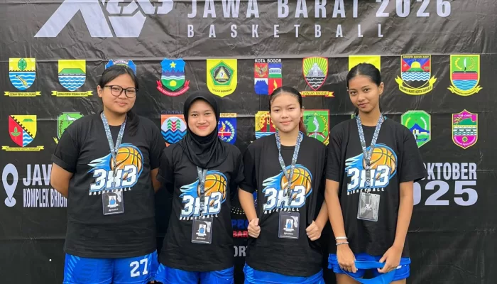 Tim Bola Basket Putra dan Putri 3×3 Kota Bogor Pastikan Tiket Porprov Jabar 2026