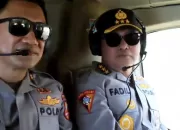 Astamaops Kapolri Cek Pengamanan MotoGP Mandalika Via Udara