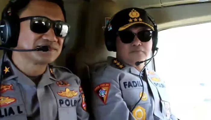 Astamaops Kapolri Cek Pengamanan MotoGP Mandalika Via Udara