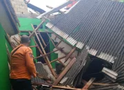 2 Hari Diterjang Hujan Deras dan Angin Kencang, 157 Rumah di Kabupaten Bogor Rusak