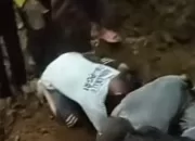 2 Kuli Bangunan di Sukamakmur Tertimbun Longsor, 1 Orang Tewas