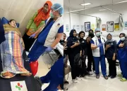 HUT ke-14, NasDem Kabupaten Bogor Gandeng RS Sentosa Gelar Pemeriksaan Kesehatan Gratis