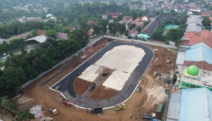 Pekan Depan, Lapangan PPOPM Kabupaten Bogor Capai Progres 70 Persen