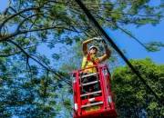 Kabel Udara di Kota Bogor Mulai Ditertibkan