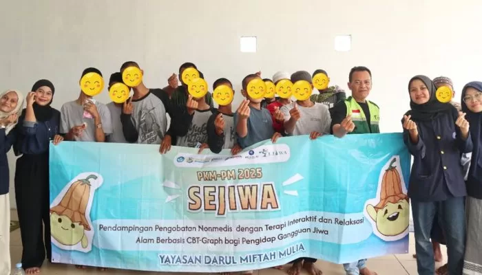 80 ODGJ di Ciseeng Bogor Dapat Keterampilan Dasar Hidup dari Mahasiswa IPB University