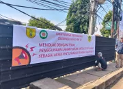 Warga Cileungsi Hijau Pasang Spanduk Penolakan, Protes RS Mary yang Diduga Serobot Fasum RTH