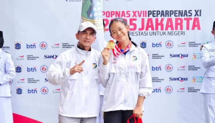 Nuraida Atlet SOD NPCI Kabupaten Bogor Sabet Medali Emas Peparpenas 2025