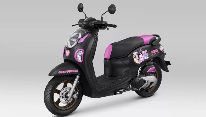Honda Luncurkan Scoopy Kuromi Limited Edition