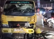 Truk dan Motor Adu Banteng di Cileungsi, 1 Orang Tewas