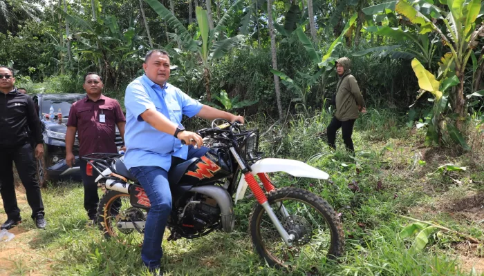 Bupati Rudy Susmanto Tinjau Langsung Rencana Pembangunan Hutan Kota di Desa Tajur