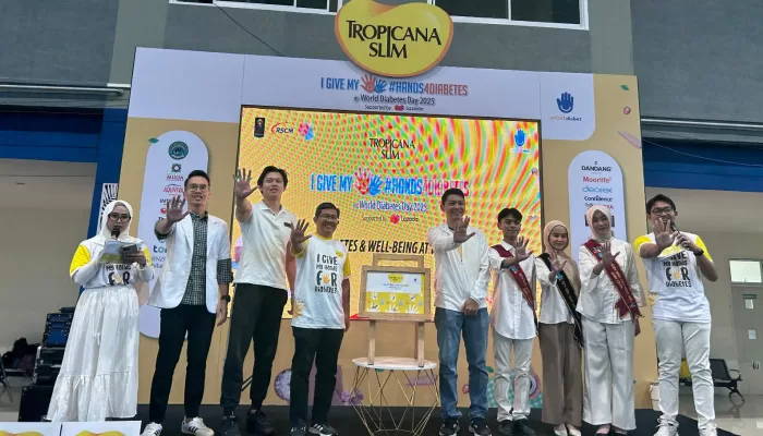 Tropicana Slim Dorong Gaya Hidup Sehat Lewat Kampanye Nasional #Hands4Diabetes 2025