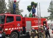 Damkar Kabupaten Bogor Datangkan Dua Armada Skylift