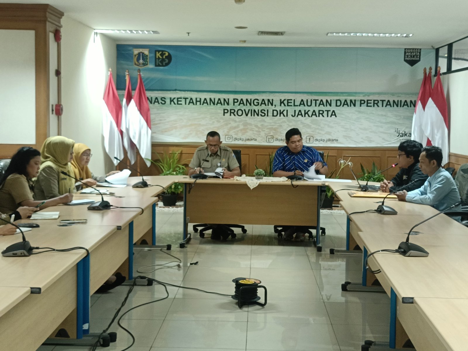 Harry Ara Ketua KI DKI Dorong Tata Kelola Informasi Dinas KPKP Lebih Kuat