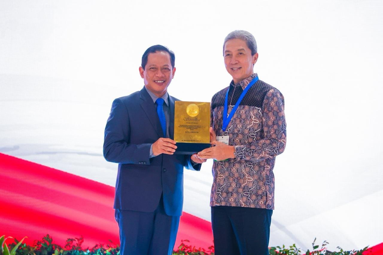 Kota Bogor Sabet Predikat Kota Menuju Bersih