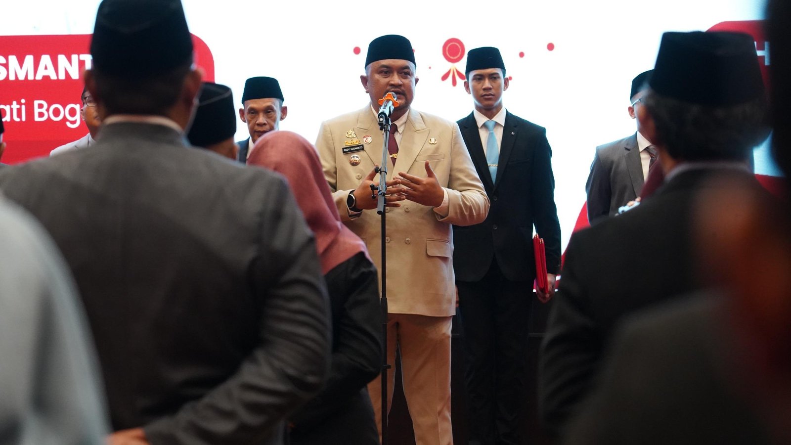 Bupati Bogor Rudy Susmanto Lantik 21 Pejabat, Ini Nama-namanya