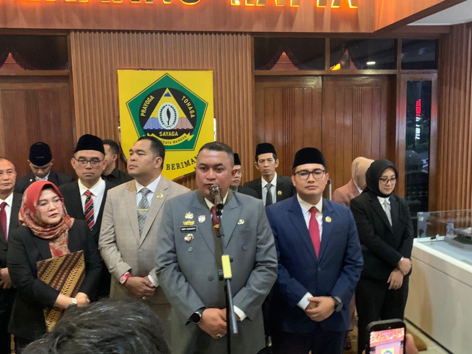 Ketua DPRD Sastra Winara Minta Pejabat Baru Utamakan Pelayanan kepada Masyarakat