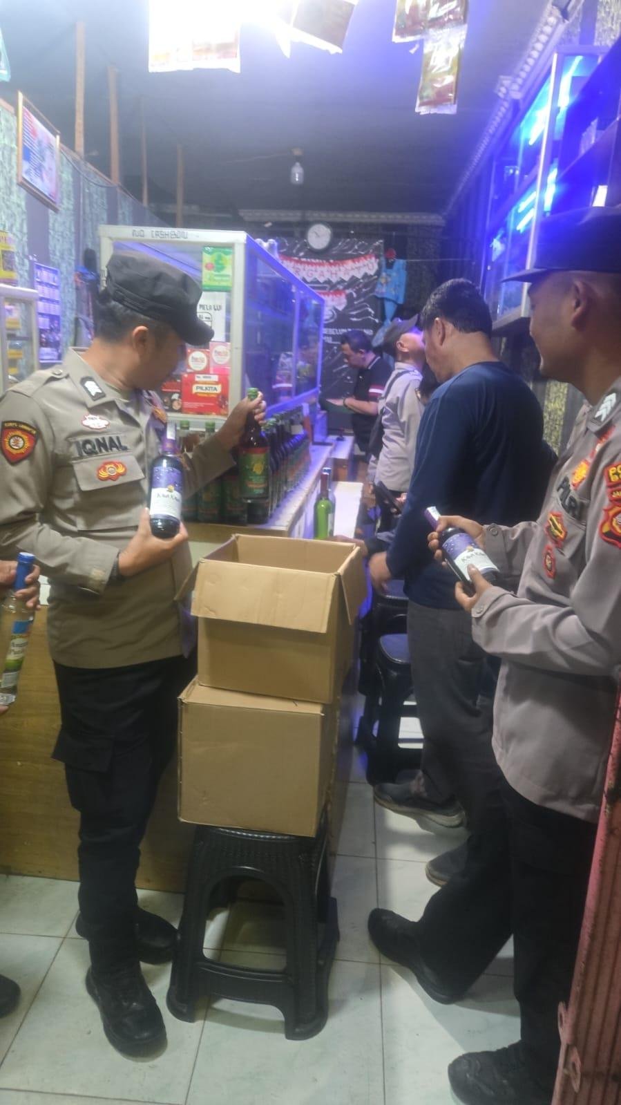 Polsek Cigudeg Bersama 4 Polsek Lainnya Gelar Razia Gabungan Antisipasi Potensi Gangguan Kamtibmas di Bulan Ramadhan