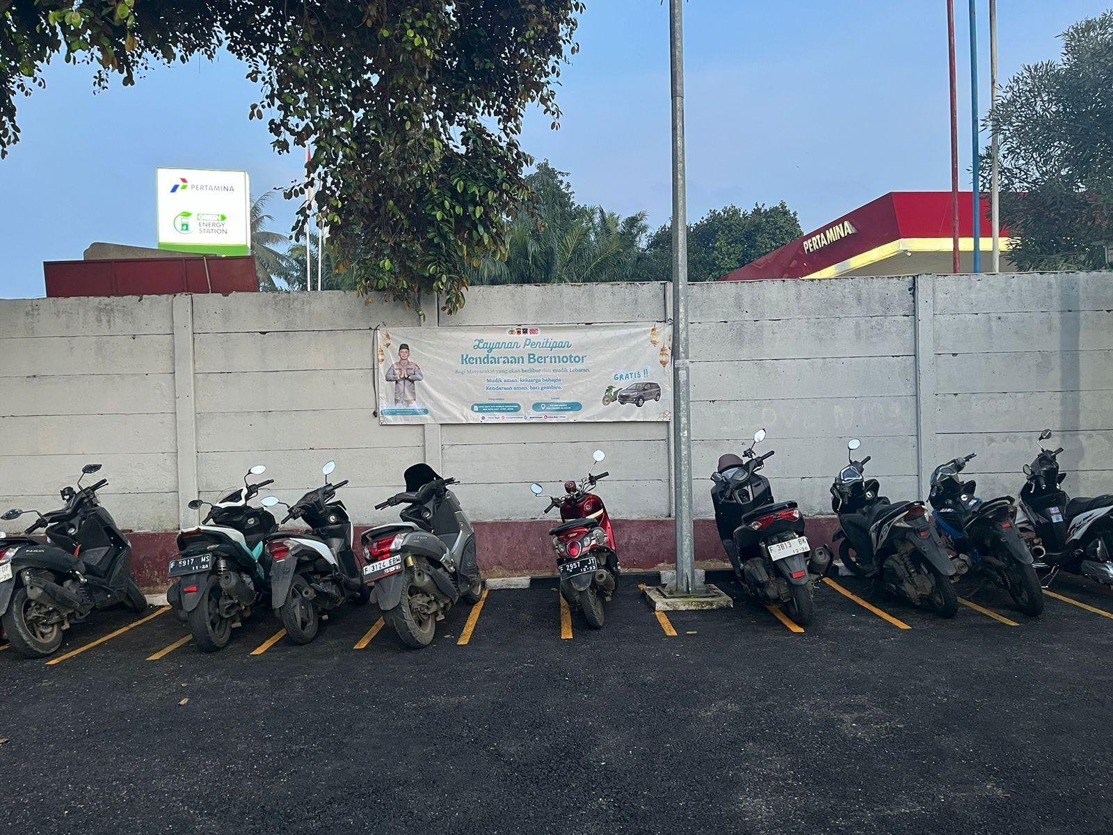 Polsek Kemang Sediakan Layanan Penitipan Kendaraan untuk Warga yang Mudik