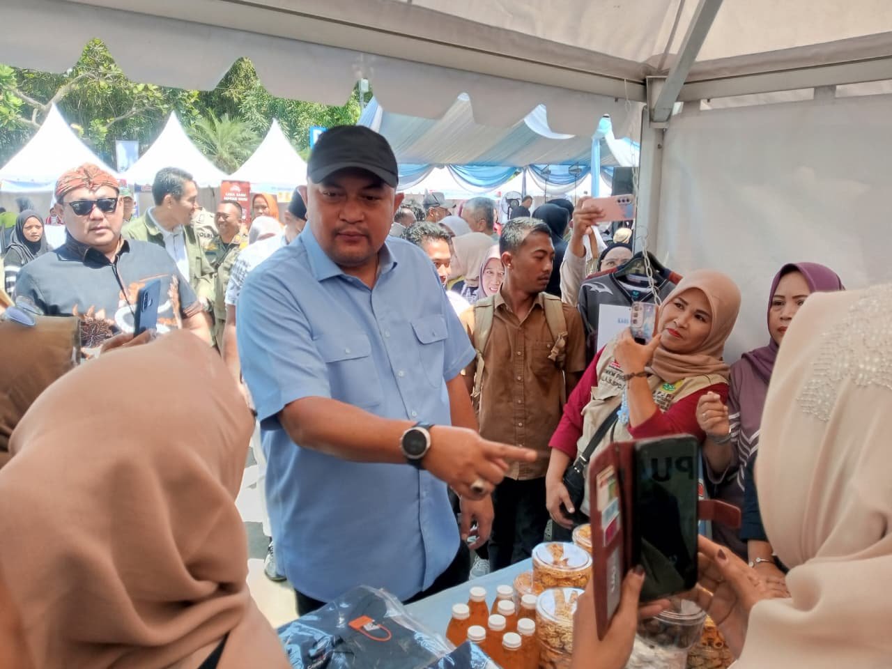 Bupati Rudy Susmanto Pastikan Harga Bahan Pokok di Kabupaten Bogor Stabil Jelang Lebaran