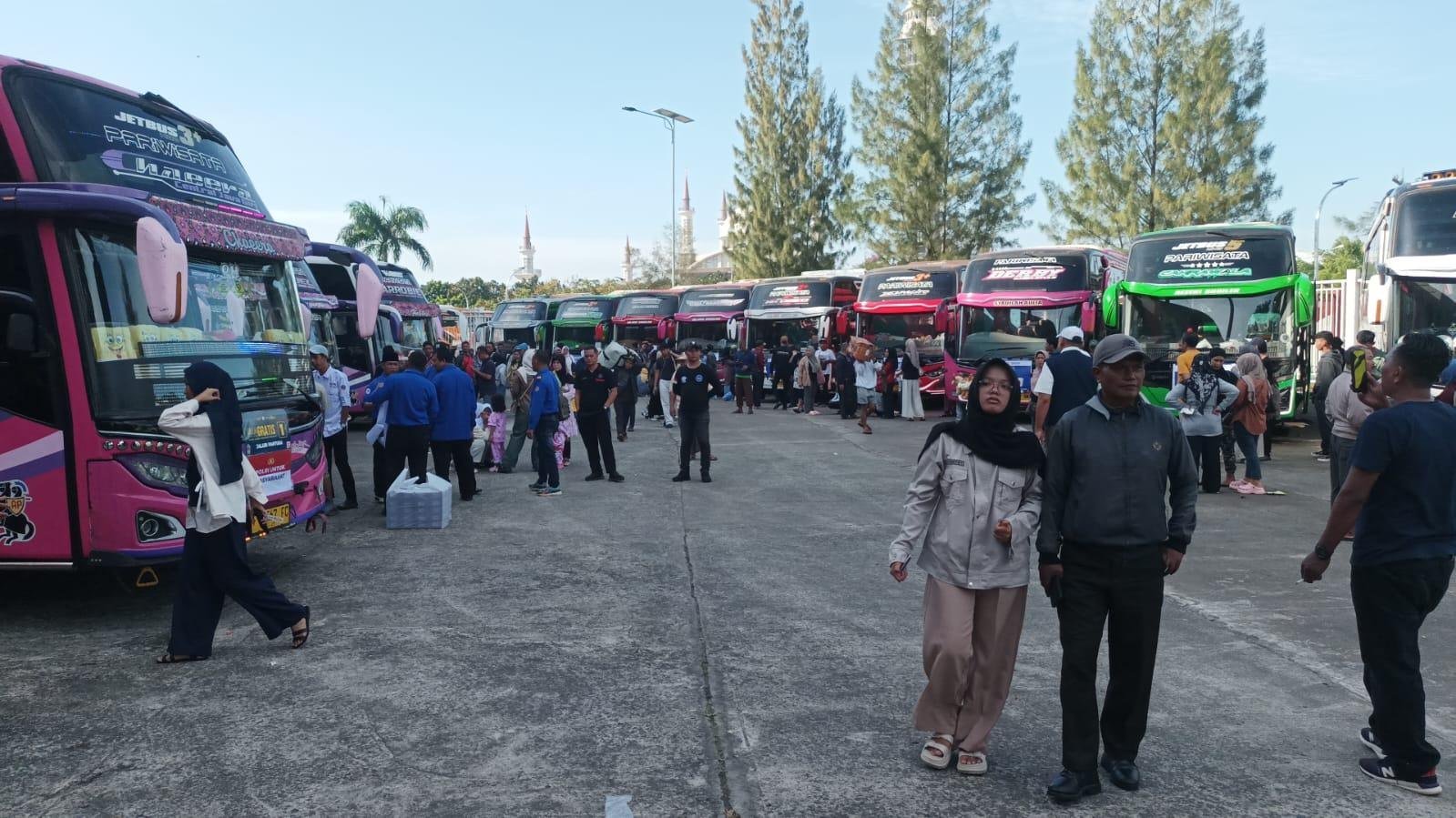 Jelang Lebaran 2026, Pemkab Bogor Berangkatkan Ribuan Pemudik Gratis