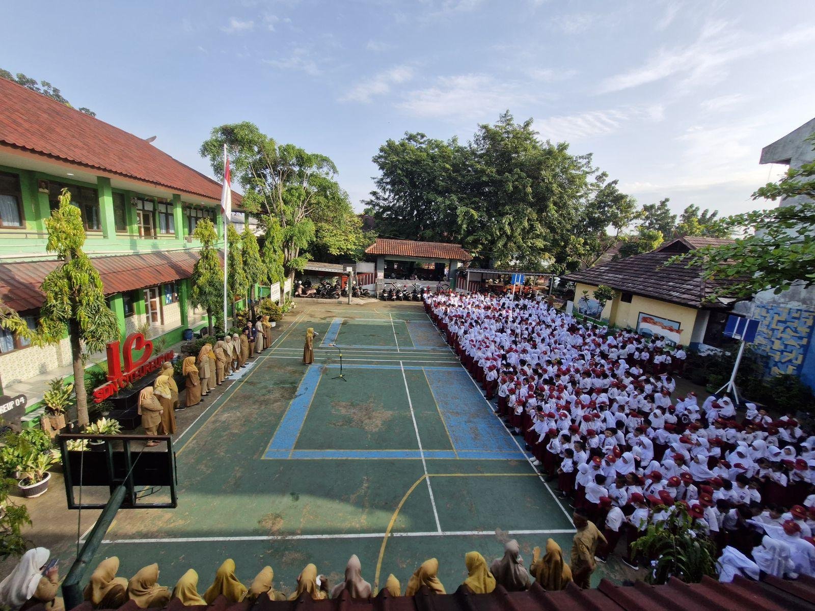 Hari Pertama Sekolah Usai Idul Fitri, Kehadiran Siswa SD di Kabupaten Bogor Capai 98 Persen