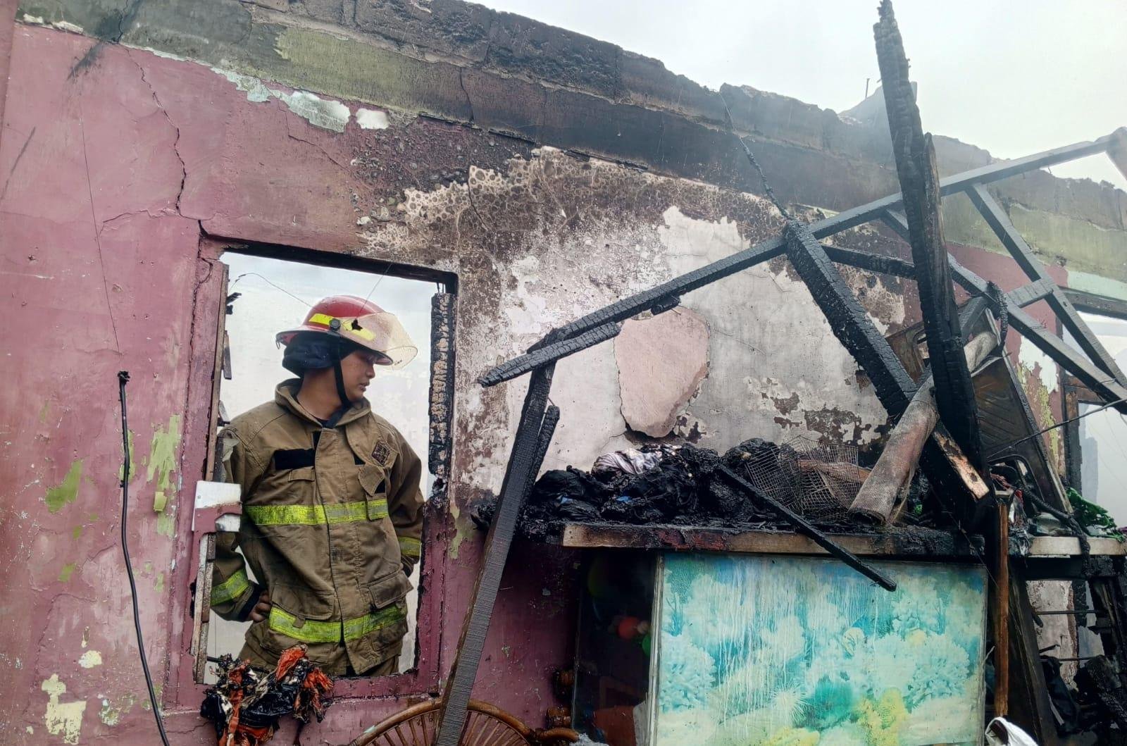 ODGJ Buang Puntung Rokok Sembarangan, 3 Rumah di Ciomas Kebakaran