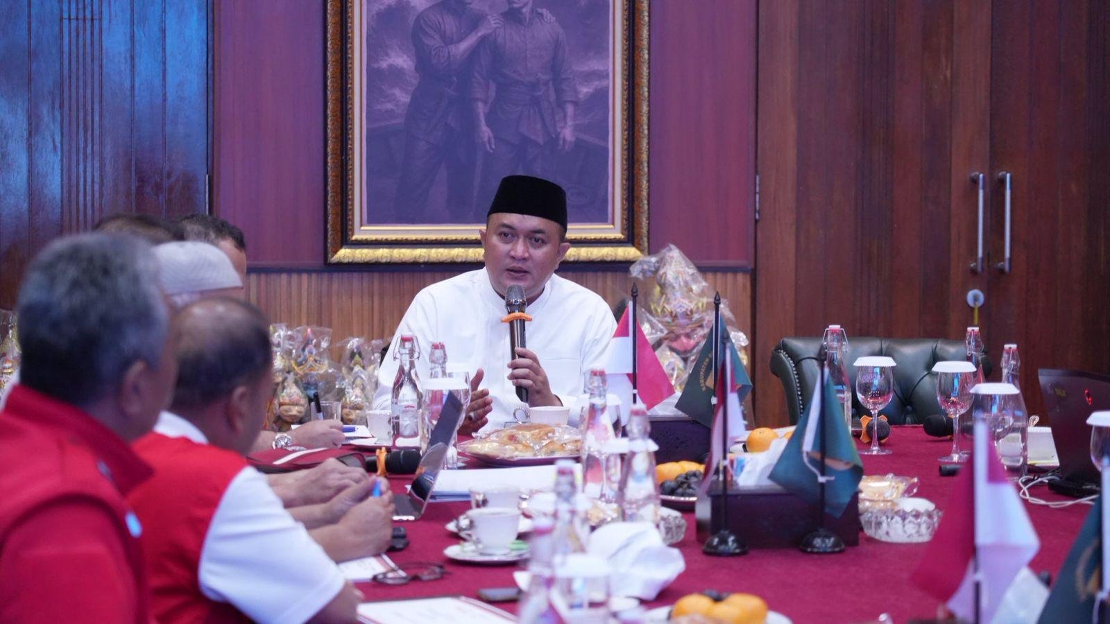 Bupati Rudy Susmanto Perkuat Sinergi Dengan PMI Bangun Sistem Kebencanaan Terintegrasi