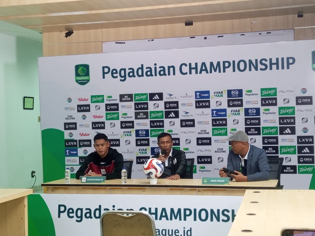 Gelora Pakansari Diguyur Hujan, Garudayaksa FC Ditahan Imbang Adhyaksa FC Banten 0-0