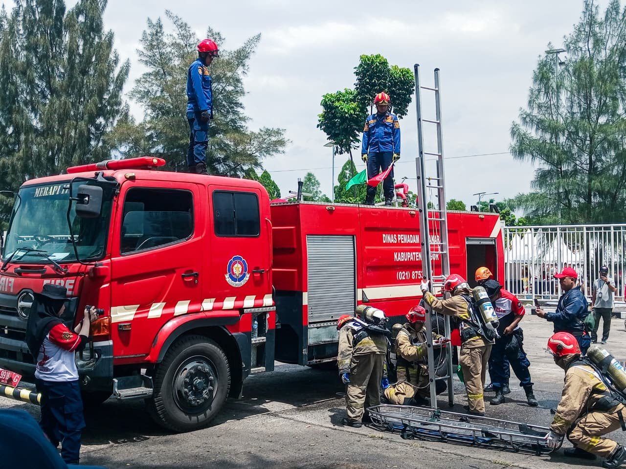 Kirim 2 Tim ke Palembang, Damkar Kabupaten Bogor Targetkan Juara Kompetisi Keterampilan Tingkat Nasional