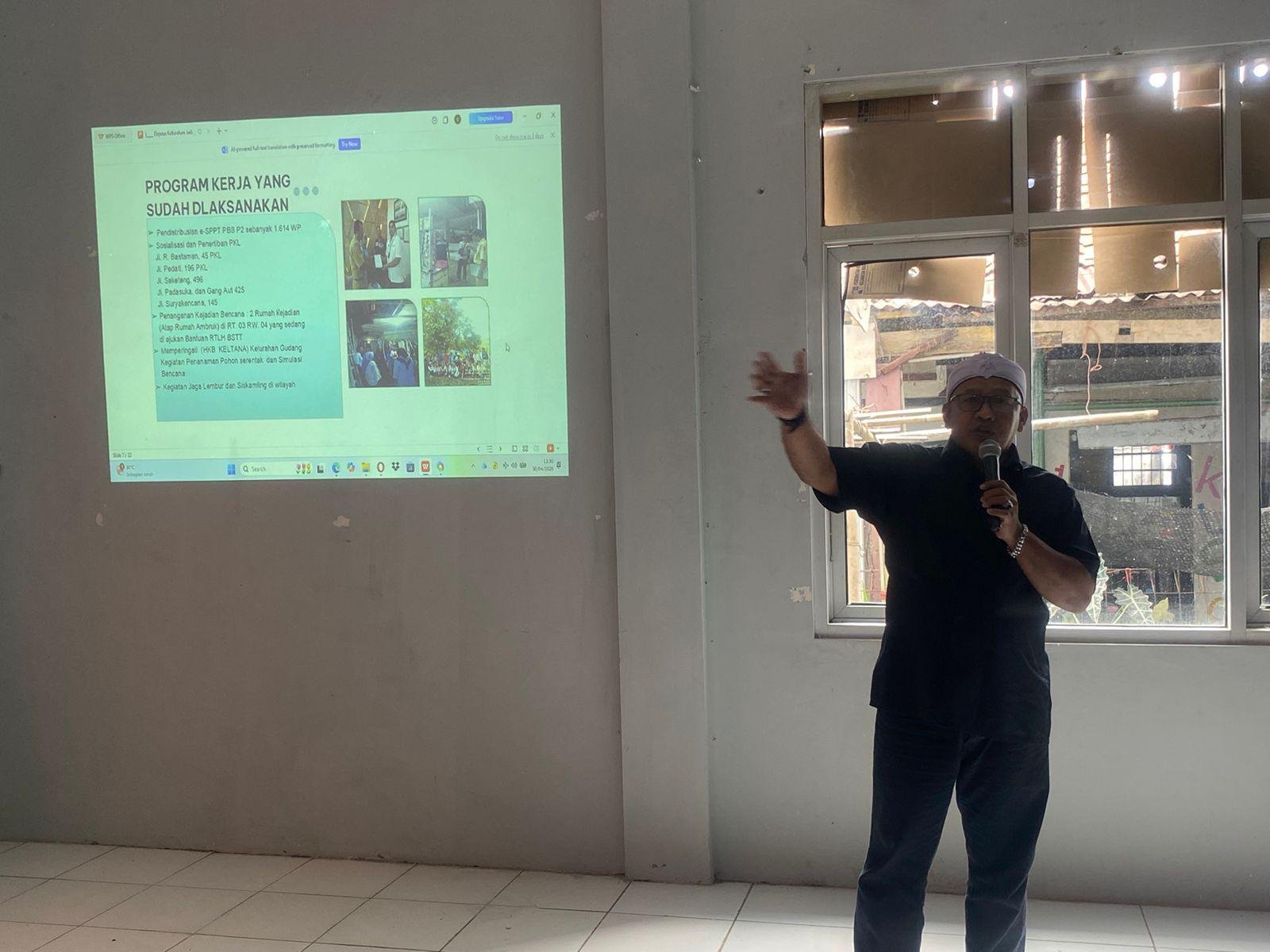 Usung Visi Misi HEBAT, Lurah Gudang Bogor Wujudkan Lingkungan yang Nyaman, Bersih dan Asri