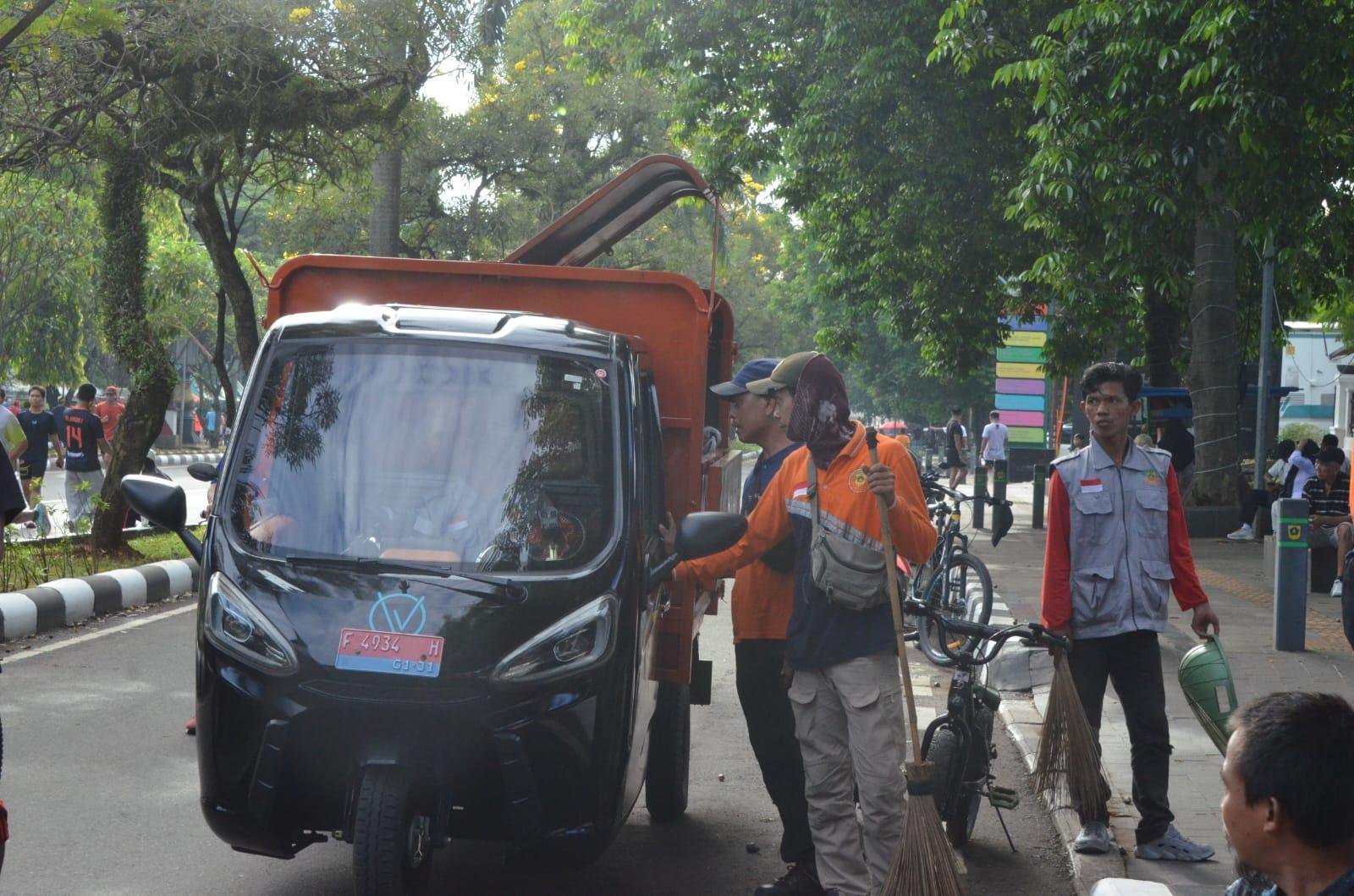 Kini CFD Tegar Beriman Semakin Tertata dan Bersih Berkat Kekompakan Pedagang dan Pengunjung Kelola Sampah dengan Baik